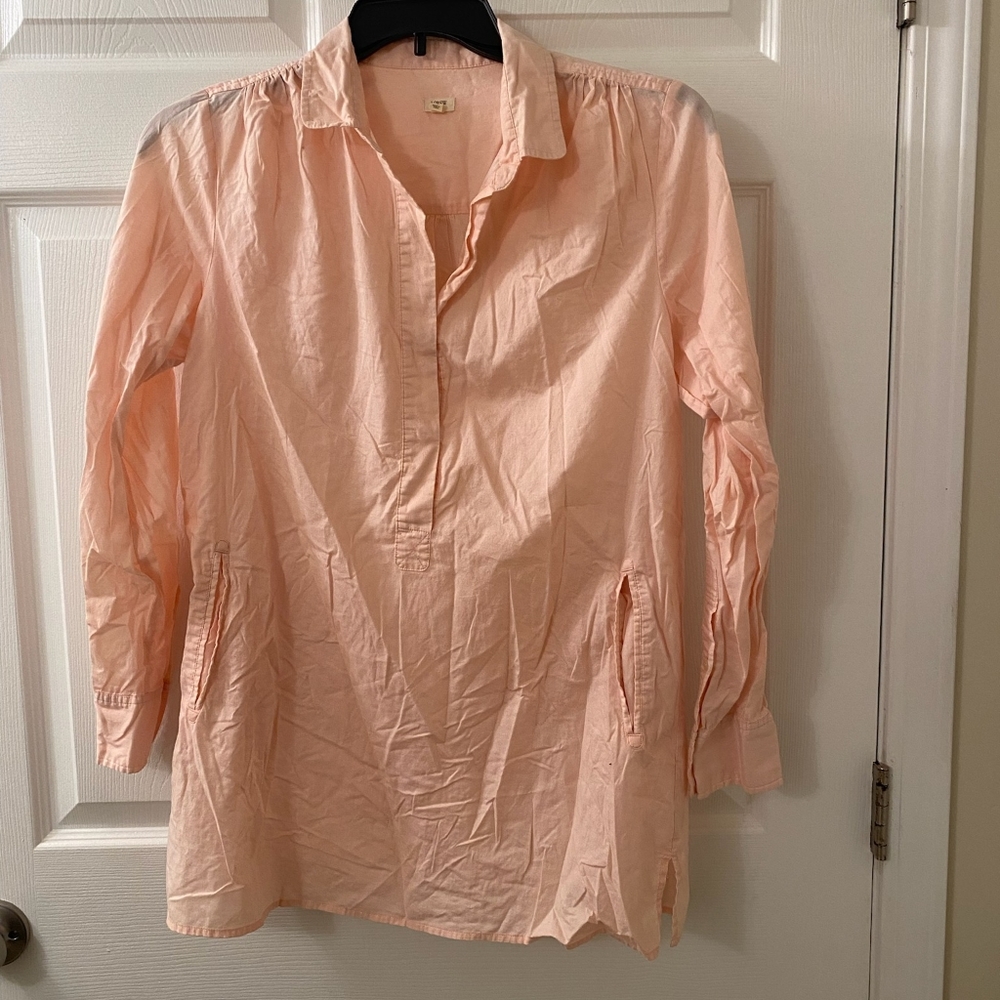 J CREW pullover tunic size M